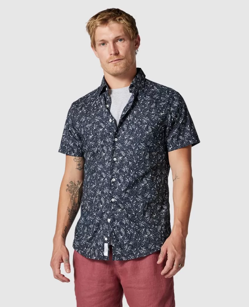 Shirts>Rodd & Gunn Owen River Sports Fit Shirt NAVY