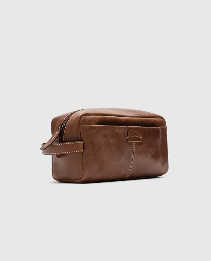 Luggage>Rodd & Gunn Princeton Washbag COGNAC