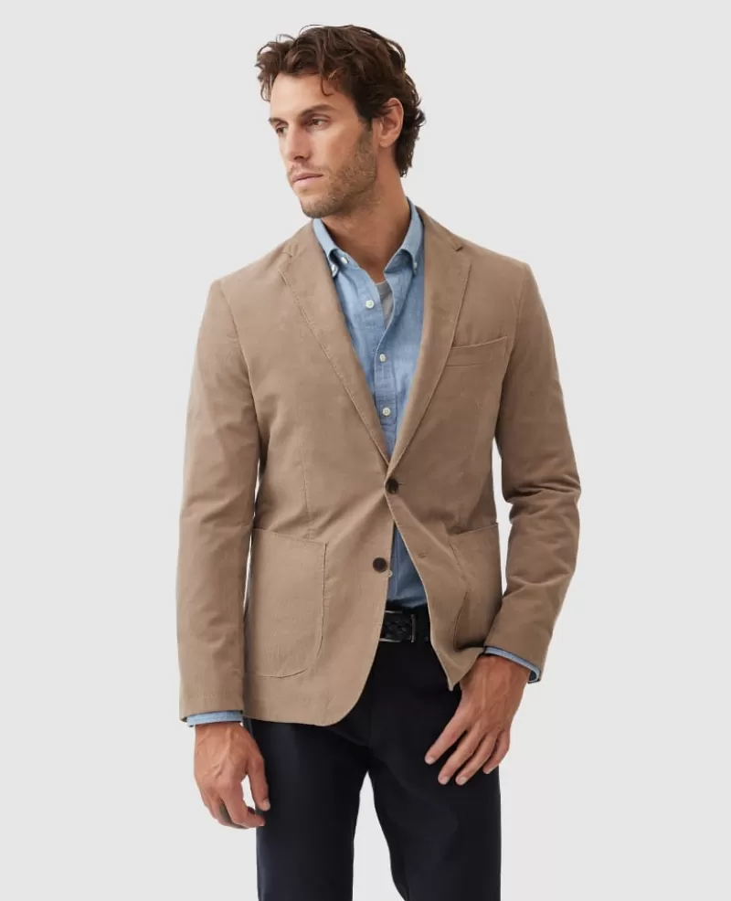 Jackets & Coats | Beyond The Horizon>Rodd & Gunn Saint Bathans Sports Fit Jacket TAN