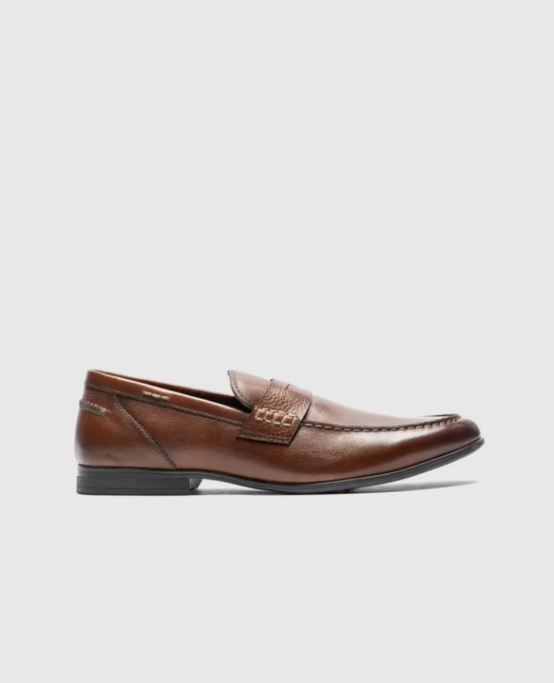 Casual Shoes | Boat Shoes>Rodd & Gunn St James Loafer COGNAC