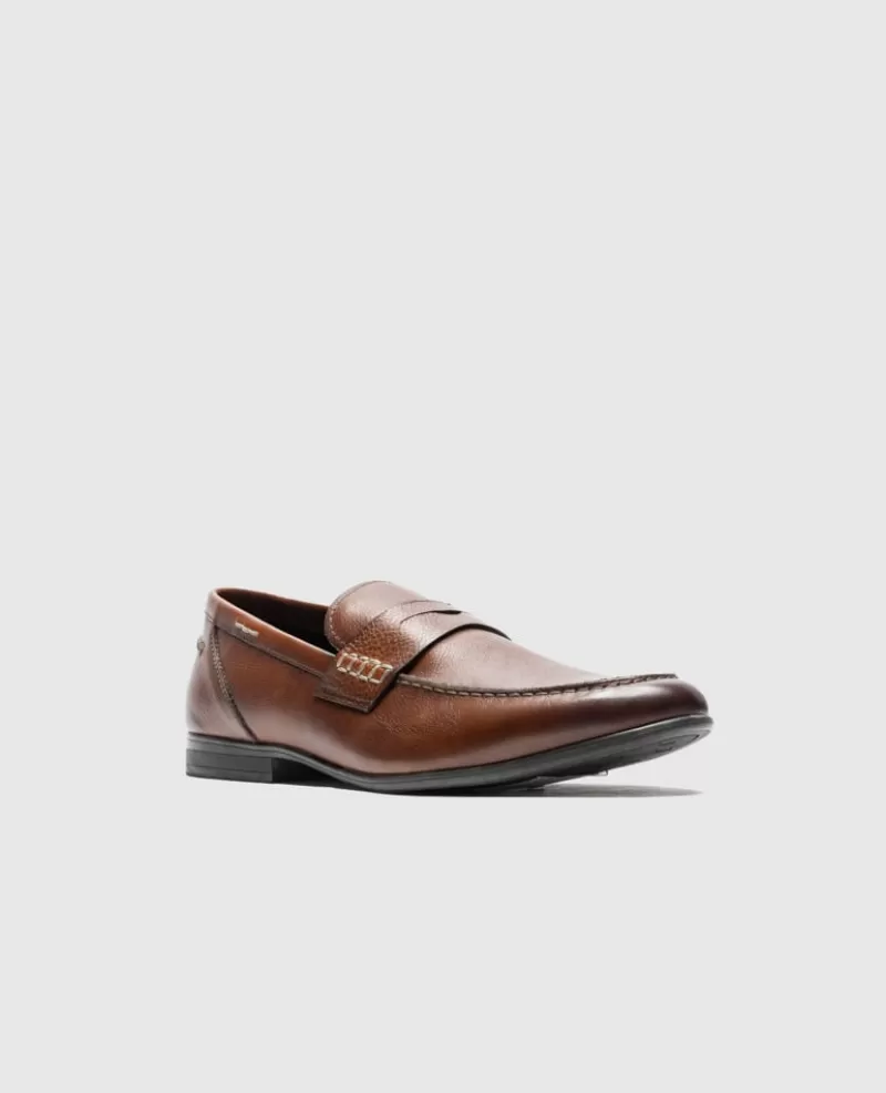 Casual Shoes | Boat Shoes>Rodd & Gunn St James Loafer COGNAC