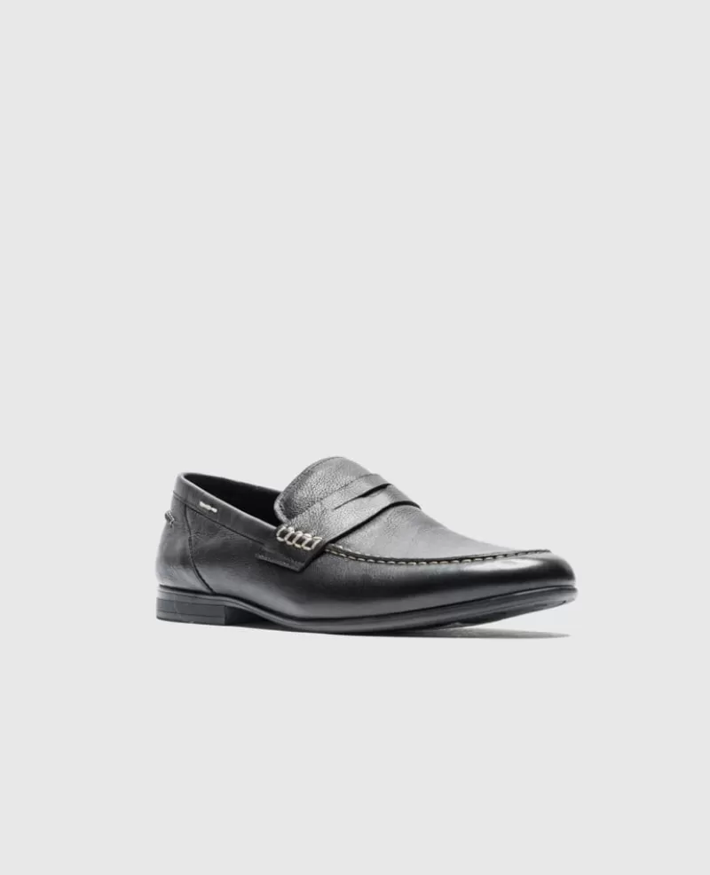 Casual Shoes | Boat Shoes>Rodd & Gunn St James Loafer NERO