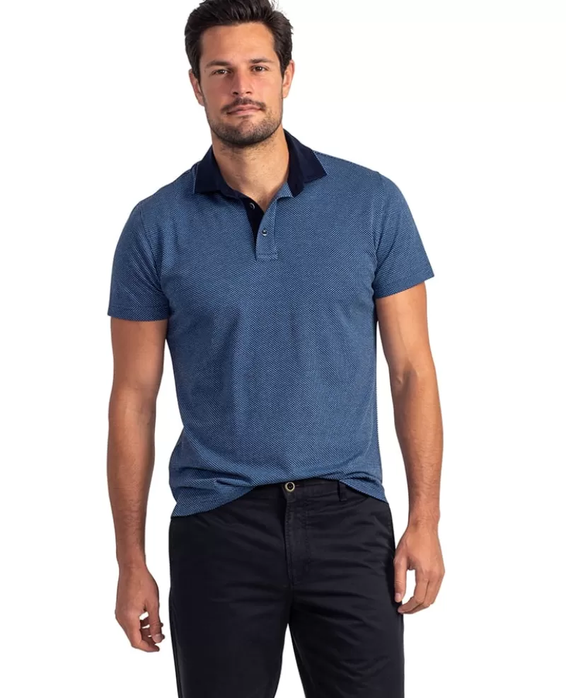 Polos>Rodd & Gunn Stanley Point Sports Fit Polo MALIBU