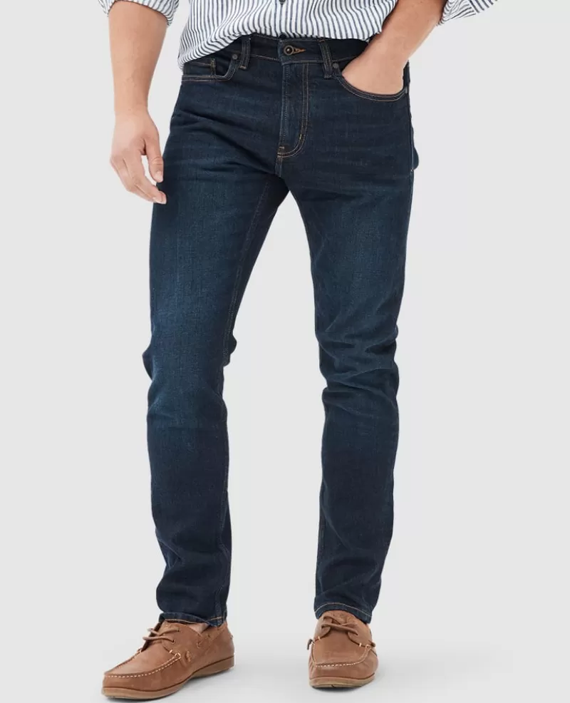 Jeans | Beyond The Horizon>Rodd & Gunn Sutton Straight Italian Denim DARKBLUE