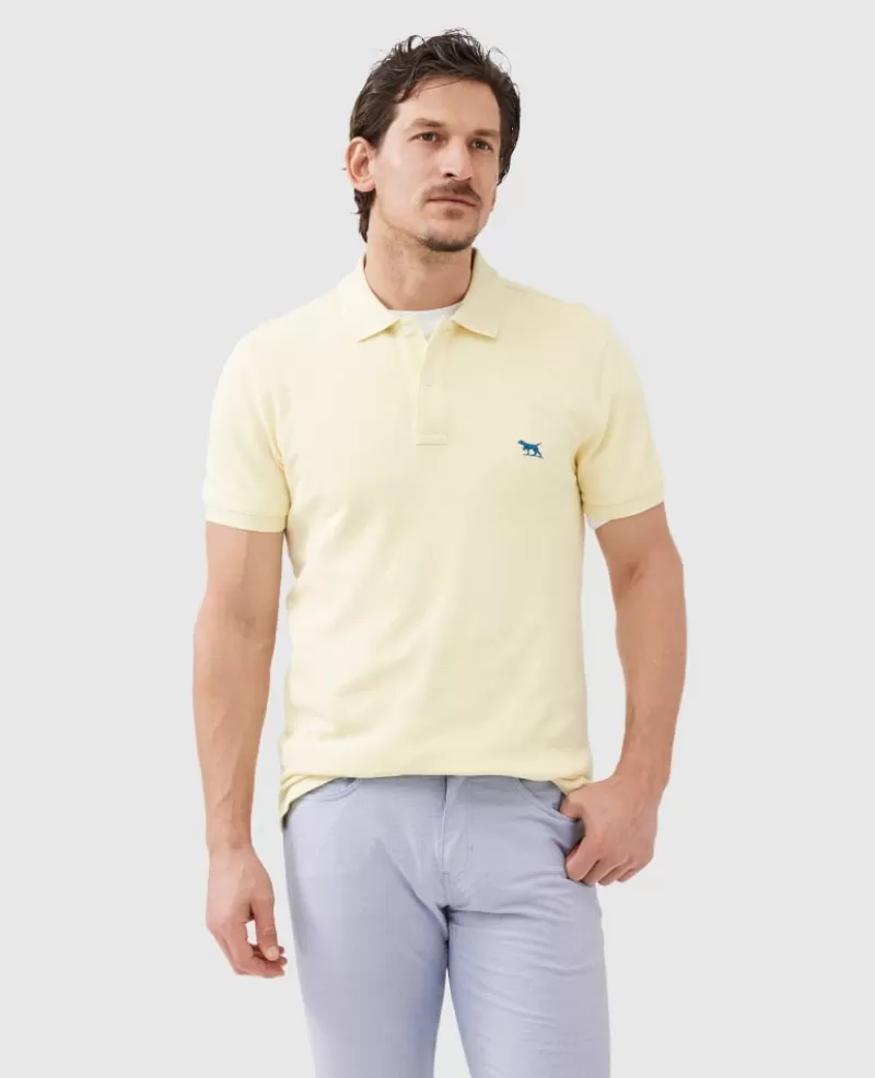 Polos | Gunn S/s Polos>Rodd & Gunn The Gunn Polo LEMONMYRTLE