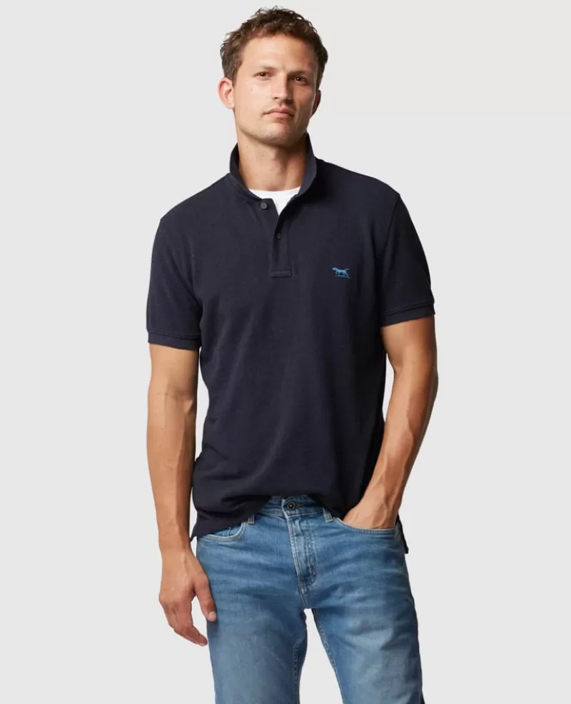 Polos | Gunn S/s Polos>Rodd & Gunn The Gunn Polo NAVY