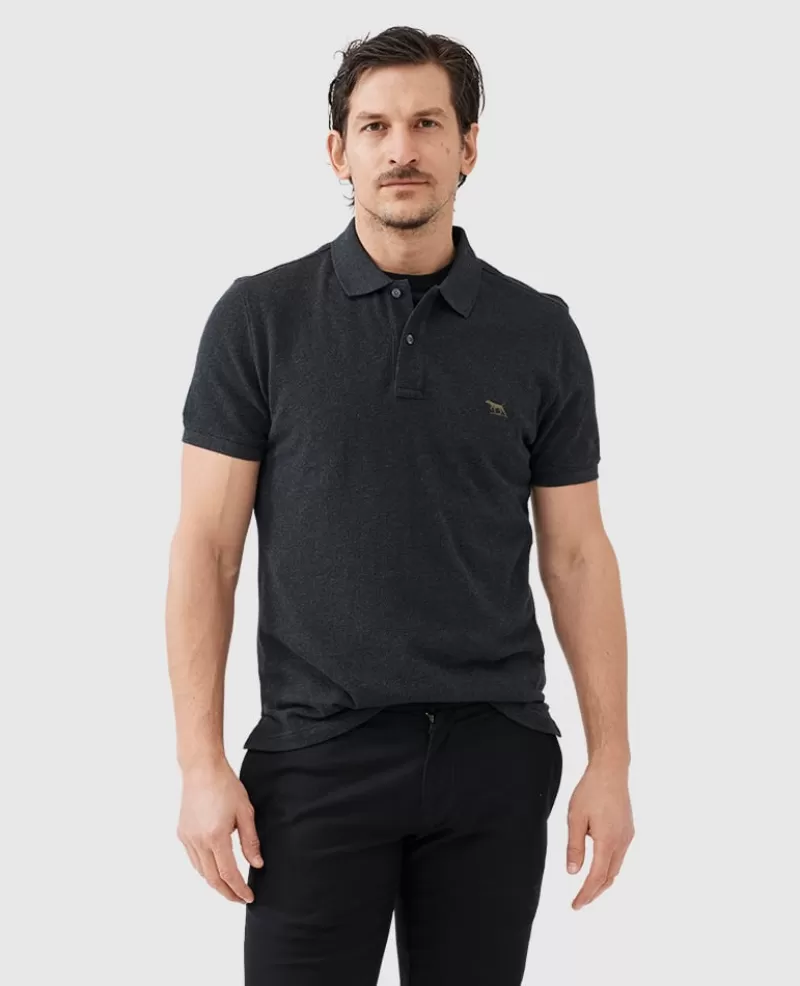 Polos | Beyond The Horizon>Rodd & Gunn The Gunn Polo CHARCOAL