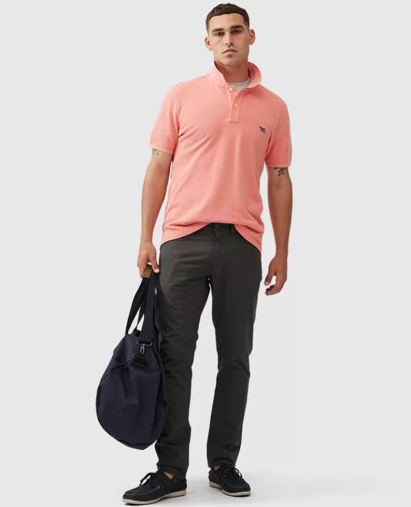 Polos | Beyond The Horizon>Rodd & Gunn The Gunn Polo SALMON