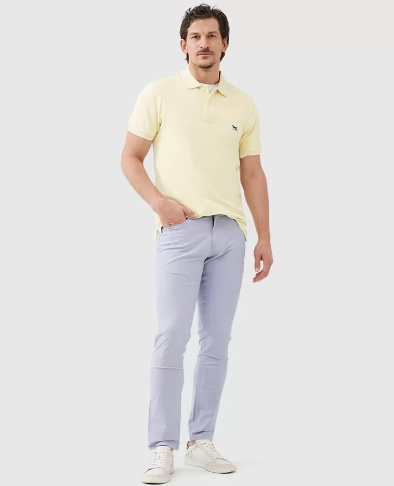 Polos | Gunn S/s Polos>Rodd & Gunn The Gunn Polo LEMONMYRTLE