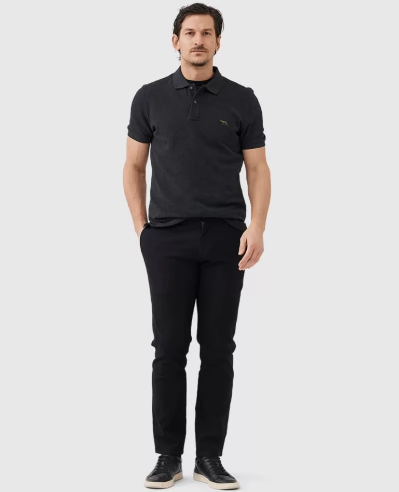 Polos | Beyond The Horizon>Rodd & Gunn The Gunn Polo CHARCOAL