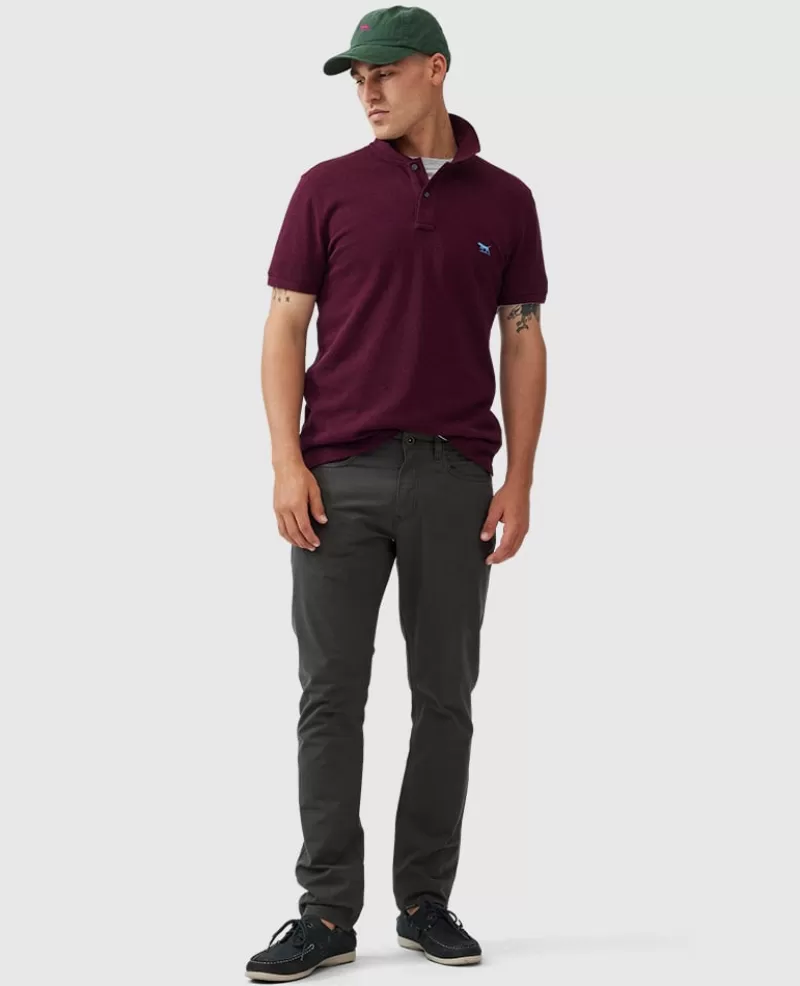 Polos | Beyond The Horizon>Rodd & Gunn The Gunn Polo GARNET