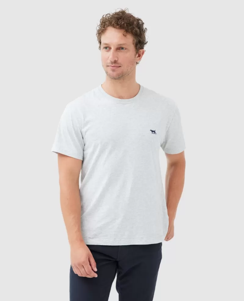 T-shirts | Beyond The Horizon>Rodd & Gunn The Gunn T-Shirt PEBBLE