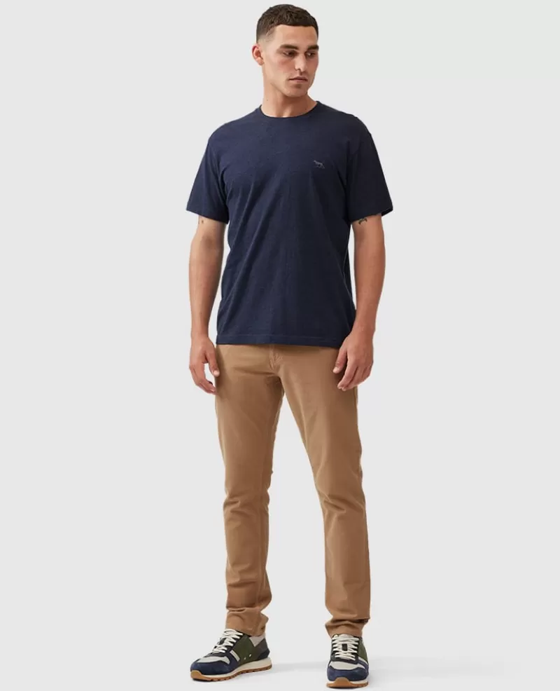 T-shirts | Gunn S/s T-shirts>Rodd & Gunn The Gunn T-Shirt NAVY