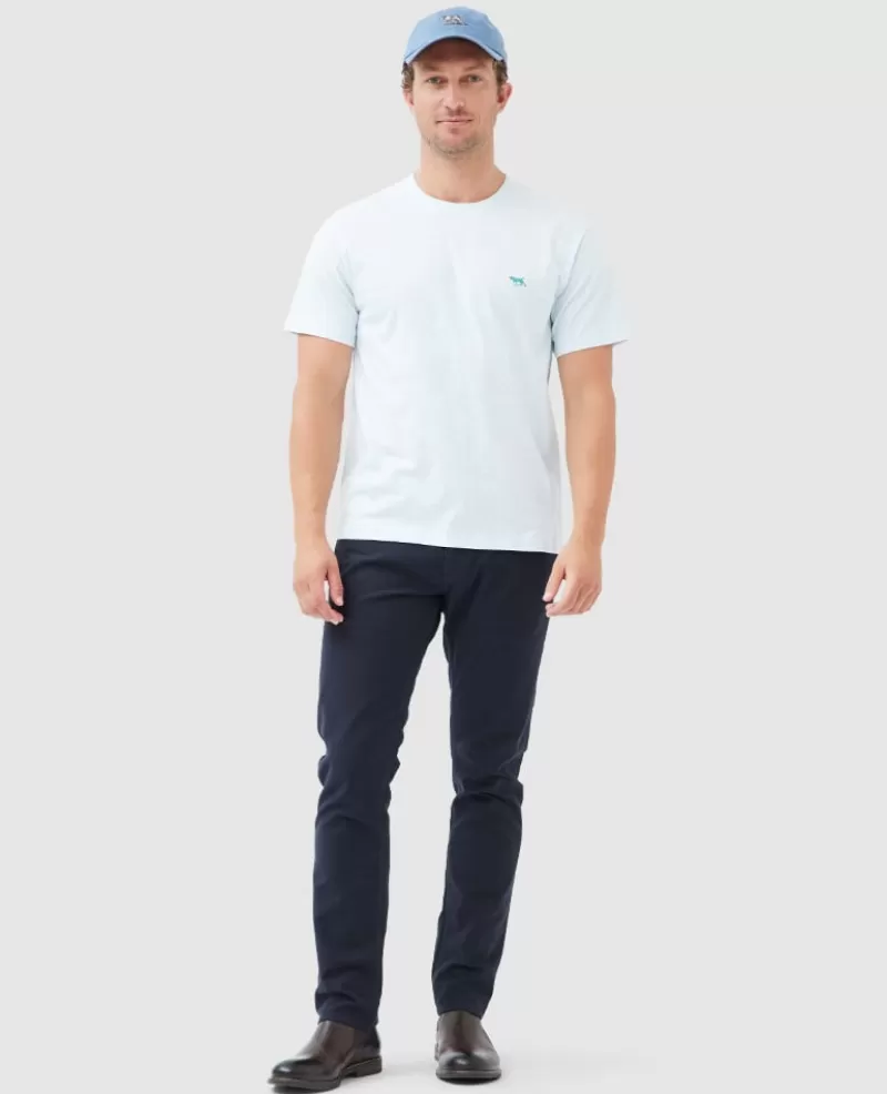 T-shirts | Gunn S/s T-shirts>Rodd & Gunn The Gunn T-Shirt MIST