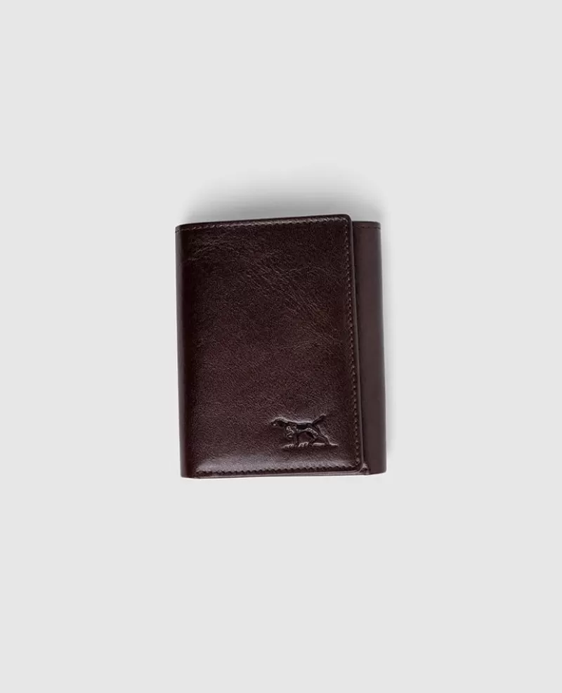 Wallets>Rodd & Gunn Wesport Tri Fold Wallet CHOCOLATE