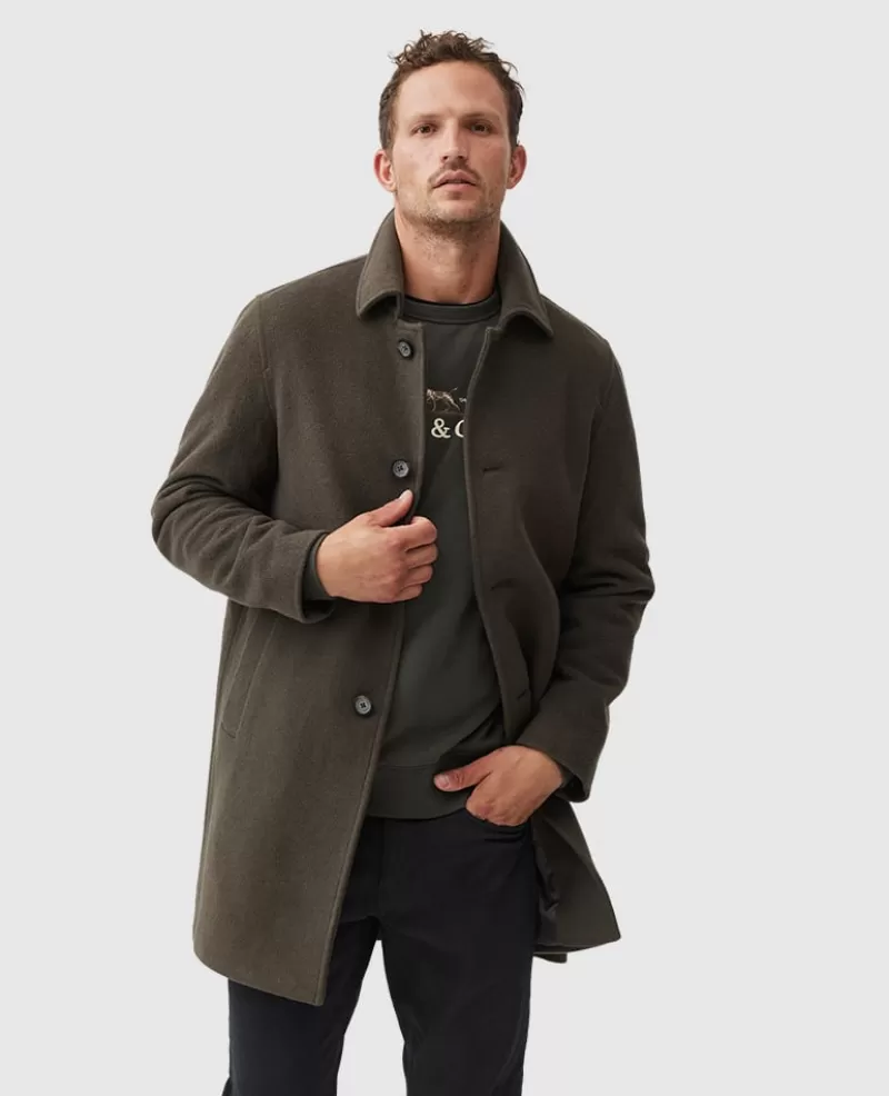 Jackets & Coats | Beyond The Horizon>Rodd & Gunn Westgate Coat OLIVE