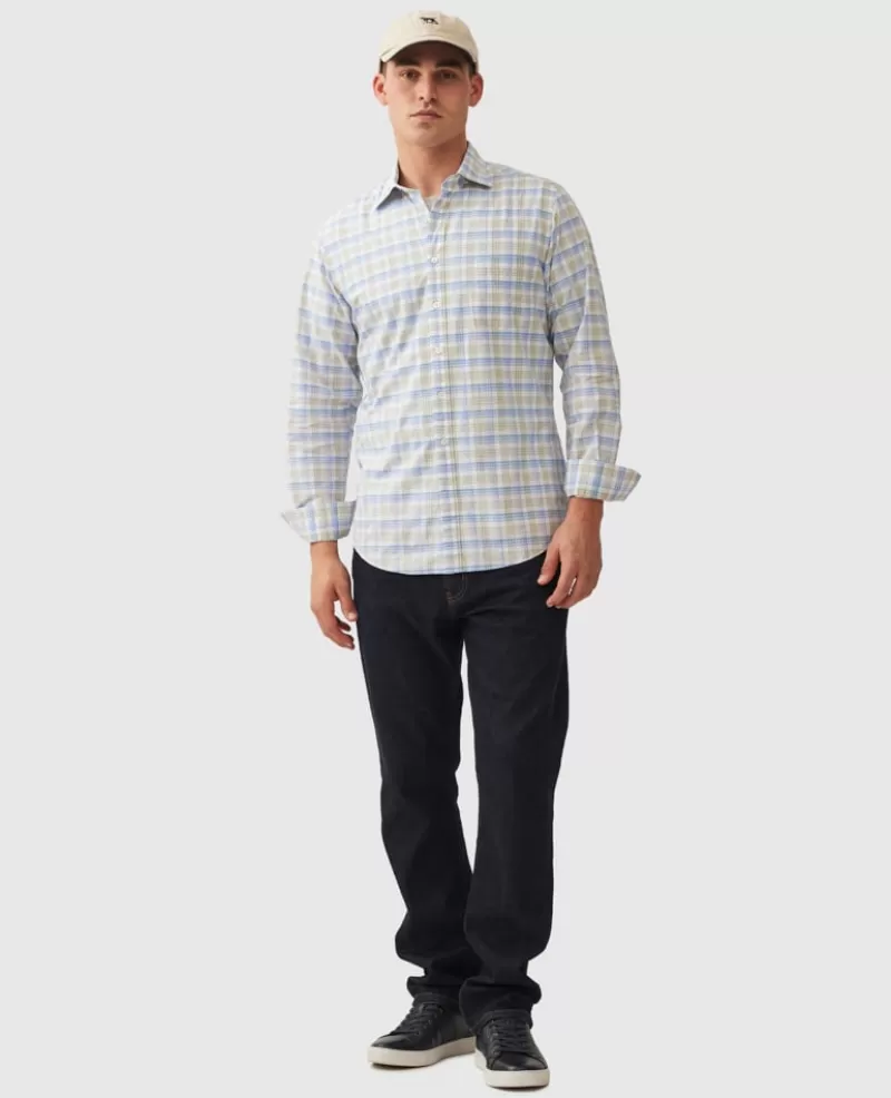 Shirts>Rodd & Gunn Westgate Sports Fit Shirt SNOW