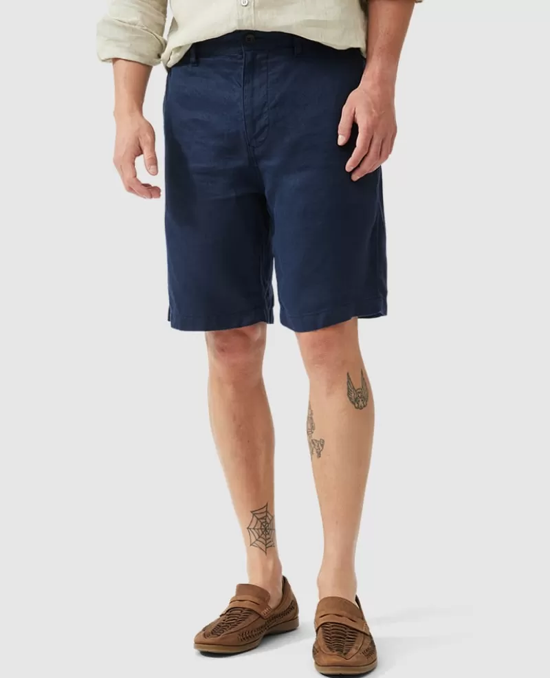 Shorts | Linen>Rodd & Gunn Westlock Relaxed Fit 9" Short INK