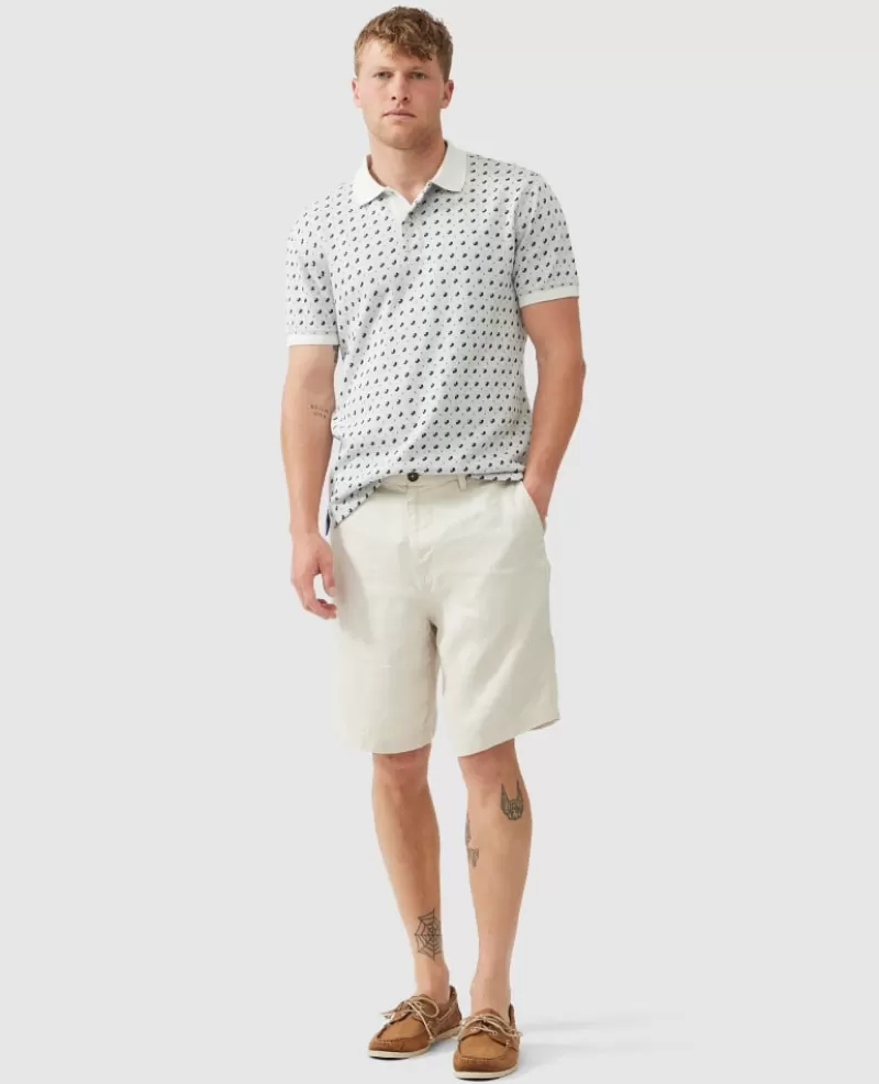 Shorts | Linen>Rodd & Gunn Westlock Relaxed Fit 9" Short STRAW