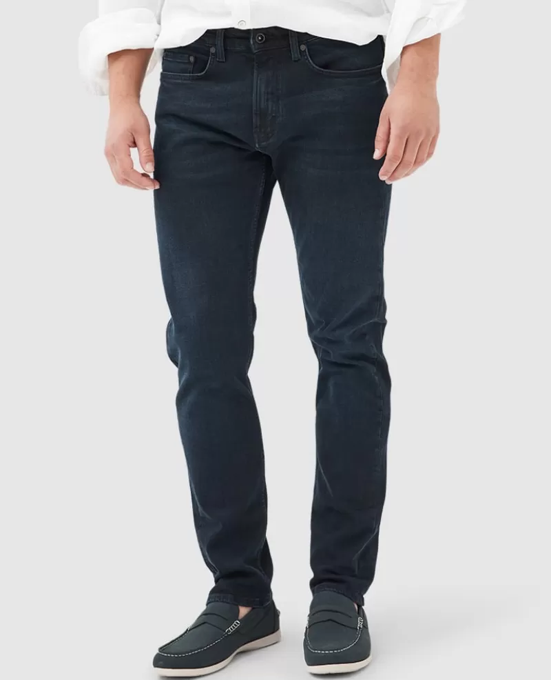 Jeans | Beyond The Horizon>Rodd & Gunn Weston Straight Italian Denim BLUEBLACK